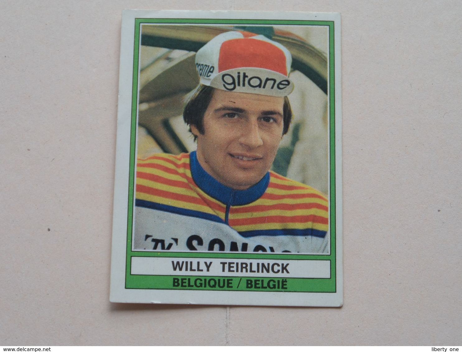 WILLY TEIRLINCK België ( SPRINT 74 ) > ( Nr. 157 ) - PANINI ! - Ciclismo