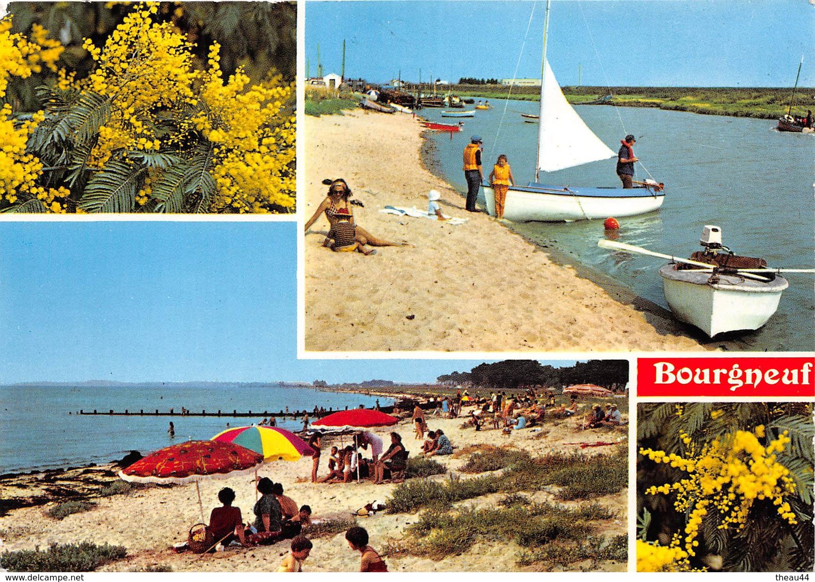 ¤¤  -  BOURGNEUF   -   Multivues  -  Plage, Etier Du Collet     -   ¤¤ - Bourgneuf-en-Retz