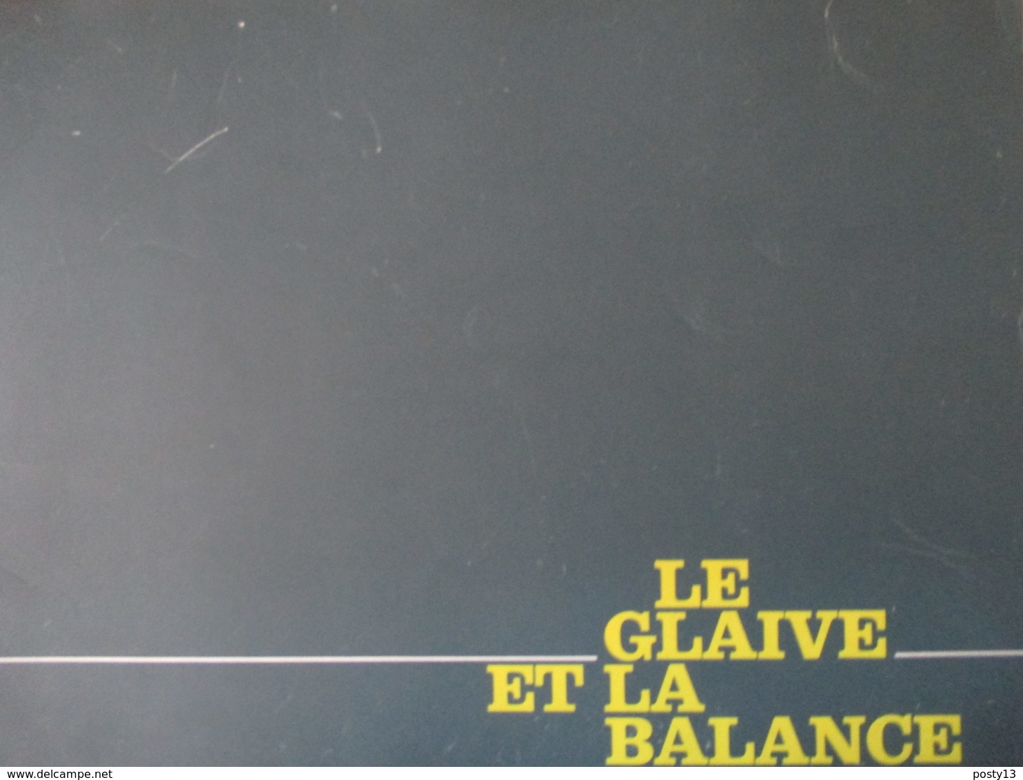 CINEMA -  Dossier De Presse Du Film " Le Glaive Et La Balance " Avec Anthony Perkins / J.C. Brialy / R. Salvatori  - TBE - Werbetrailer