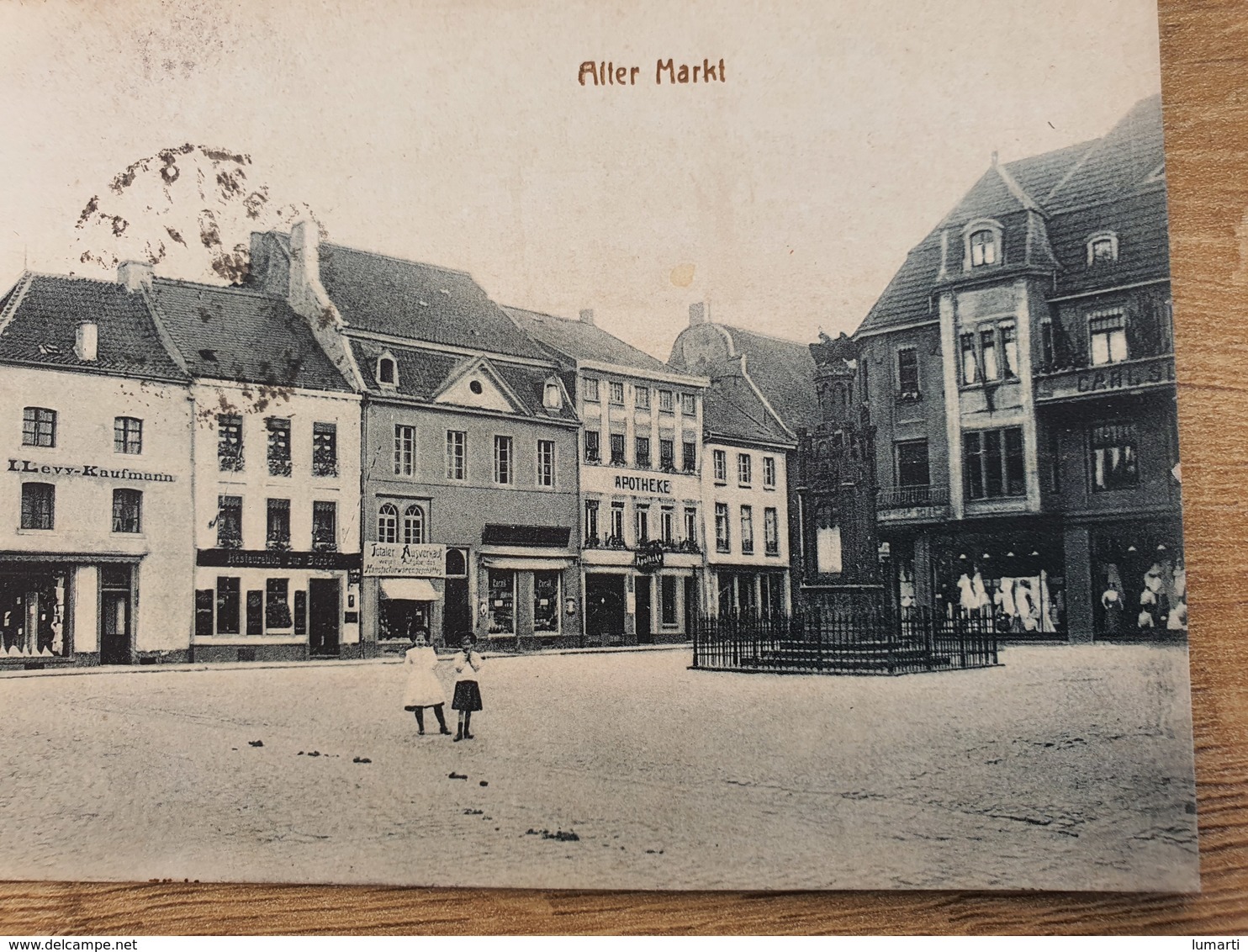 CPA Allemagne - Mors - Alter Markt  - 1919 (livraison Gratuit France) - Mörs