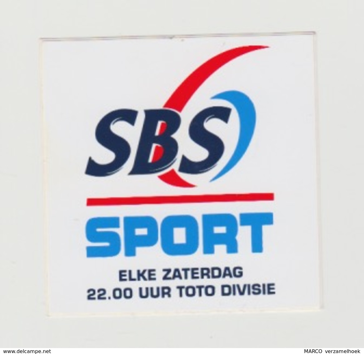 Sticker Radio/TV: Sbs6 (NL) - Aufkleber