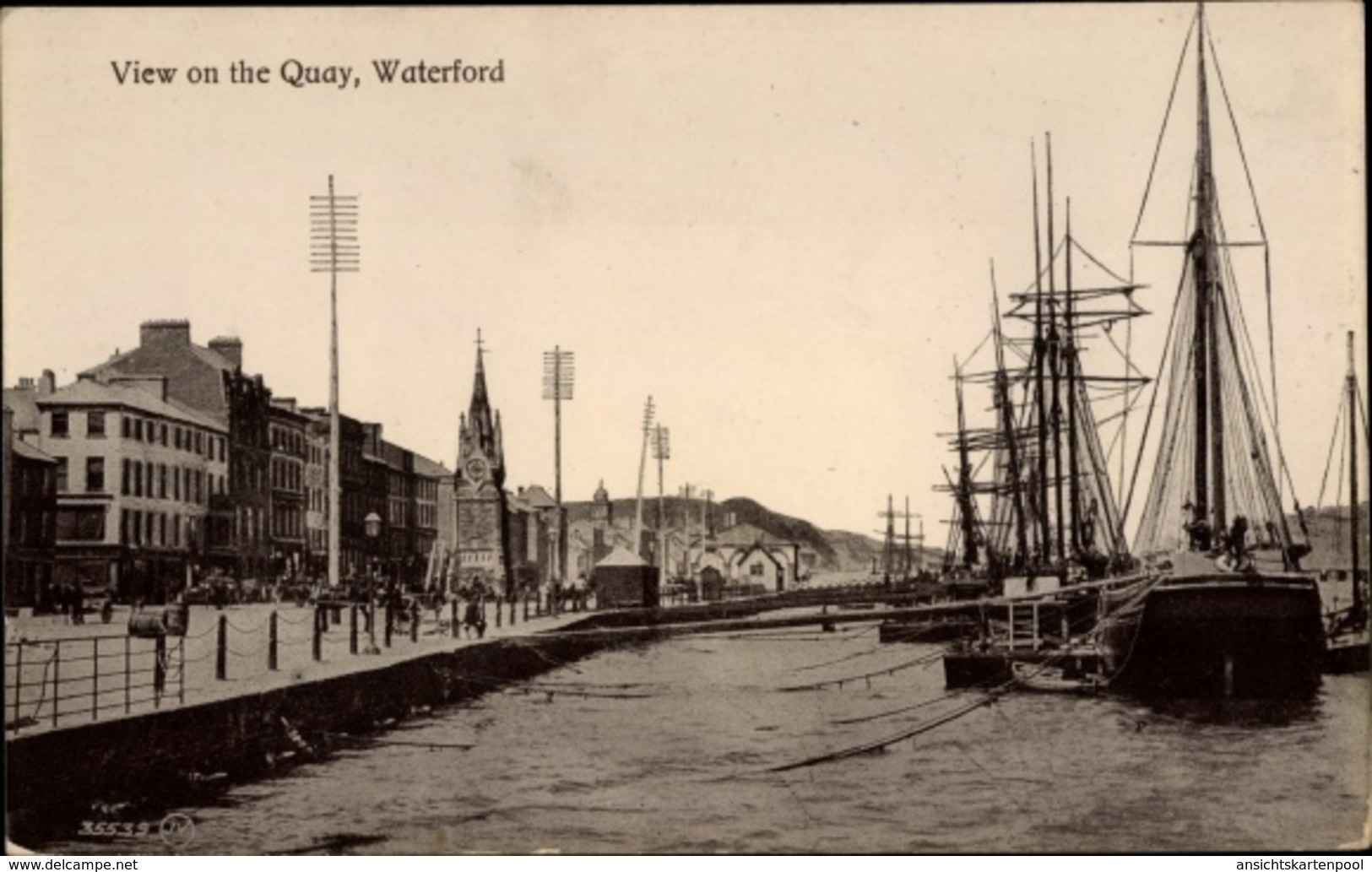 Cp Waterford Irland, The Quay - Other & Unclassified