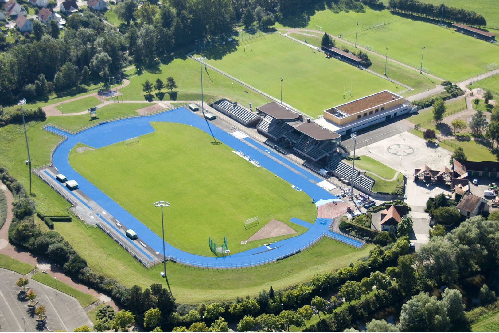 Haguenau (67 - France) Parc Des Sports - Haguenau