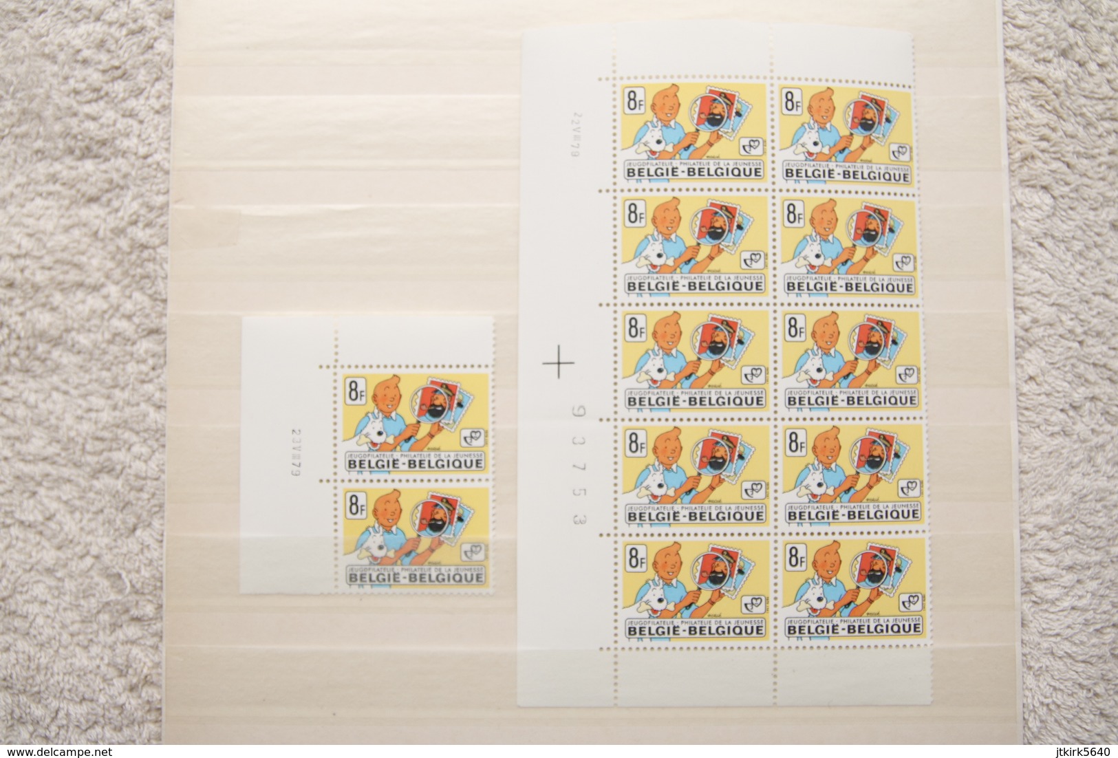 Blocs De 10 Et De 2 "Philatélie De La Jeunesse" (COP/OBP 1944) 1979. - Unused Stamps