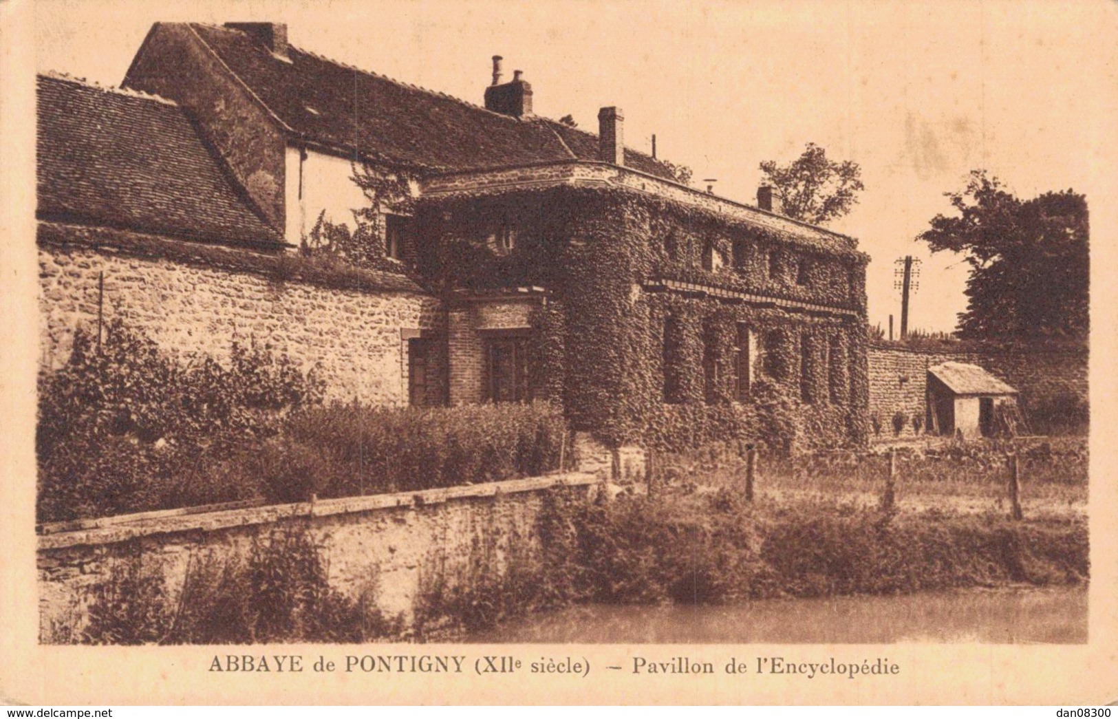 89 ABBAYE DE PONTIGNY PAVILLON DE L'ENCYCLOPEDIE - Pontigny