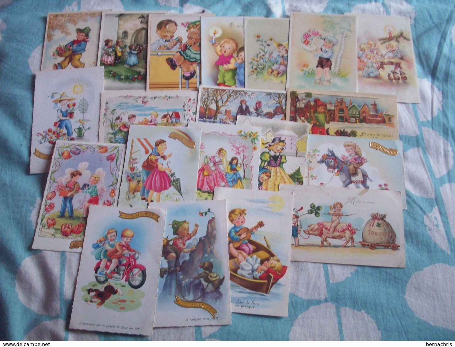 LOT DE 100 CARTES FANTAISIES ENFANTS ...... - 100 - 499 Cartes