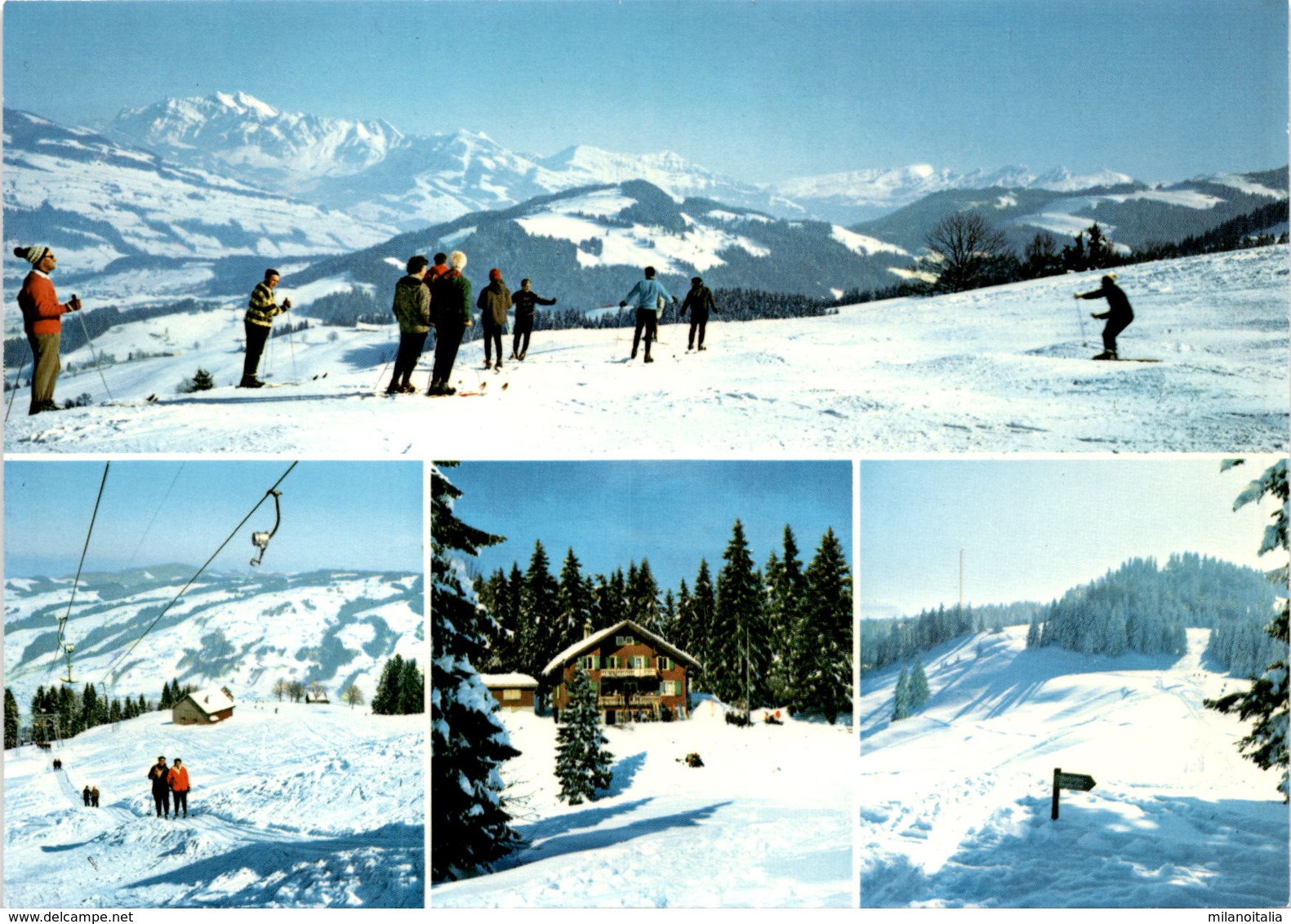 Skigebiet "Tanzboden" Bei Ebnat-Kappel SG Im Toggenburg - 4 Bilder (34006) (a) - Ebnat-Kappel