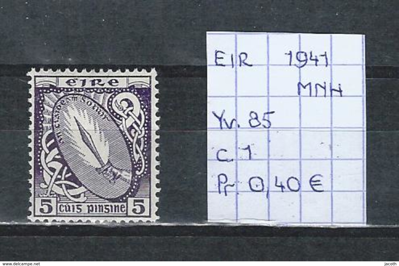 Eire 1941 - Yv. 85 Postfris/neuf/MNH - Unused Stamps