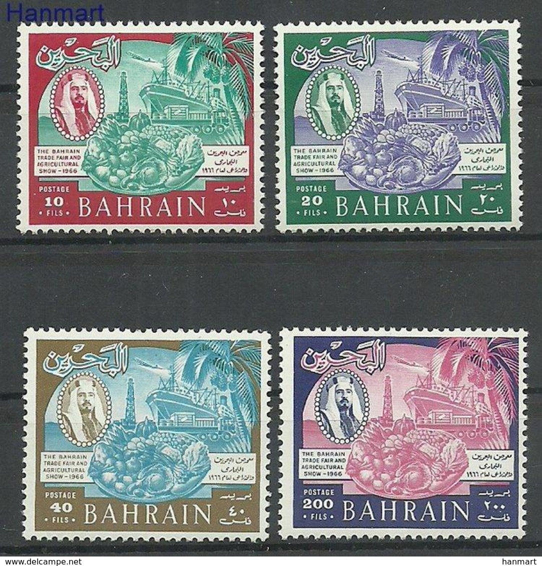 Bahrain 1966 Mi 161-164 MNH ( ZS10 BHR161-164 ) - Bateaux