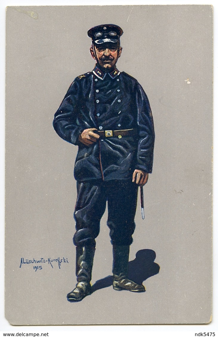 ARTIST : LUSCHWITZ KURETTSKI - UNTEROFFIZIER DES KRAFTFAHR BAT 1914-1915 / ROTEN KREUZ - Lüchwitz-Kooreffski