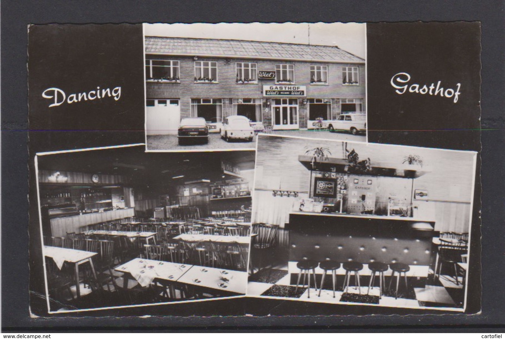 ENGELMANSHOVEN-SINT-TRUIDEN-GASTHOF-WIELS-DANCING-RESTAURANT-LOGEMENT-UITGAVE-S.BEST-BESCHREVEN-PARTY CLAN-ZIE 2 SCANS - Sint-Truiden