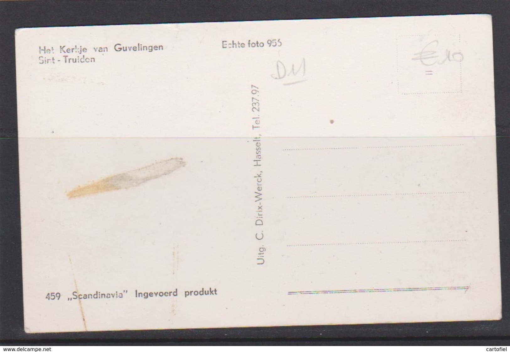 SINT-TRUIDEN-GUVELINGEN-KERK-FOTOKAART-UITGAVE DIRIX-WERCK-HASSELT-NIET VERSTUURD-ZIE 2 SCANS - Sint-Truiden