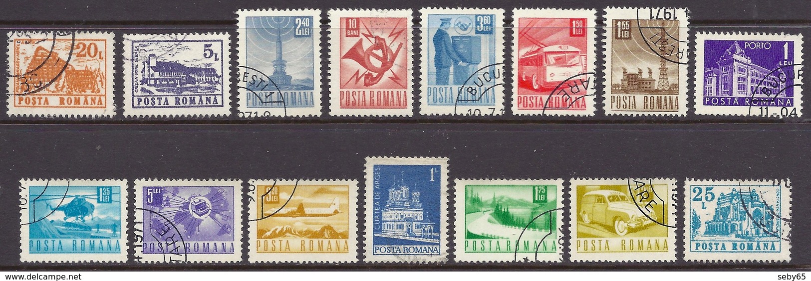 Romania - Lot, Used - Andere & Zonder Classificatie