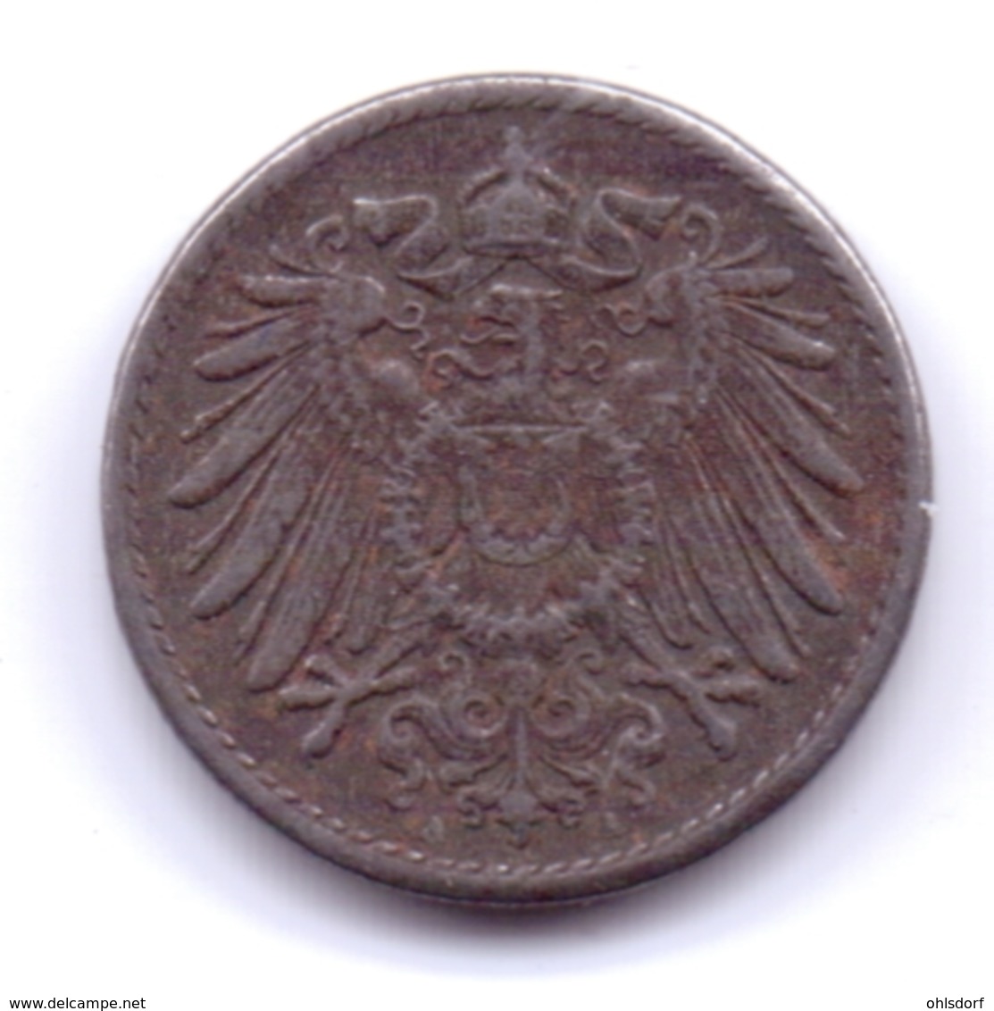 DEUTSCHES REICH 1920 A: 5 Pfennig, KM 19 - 5 Rentenpfennig & 5 Reichspfennig