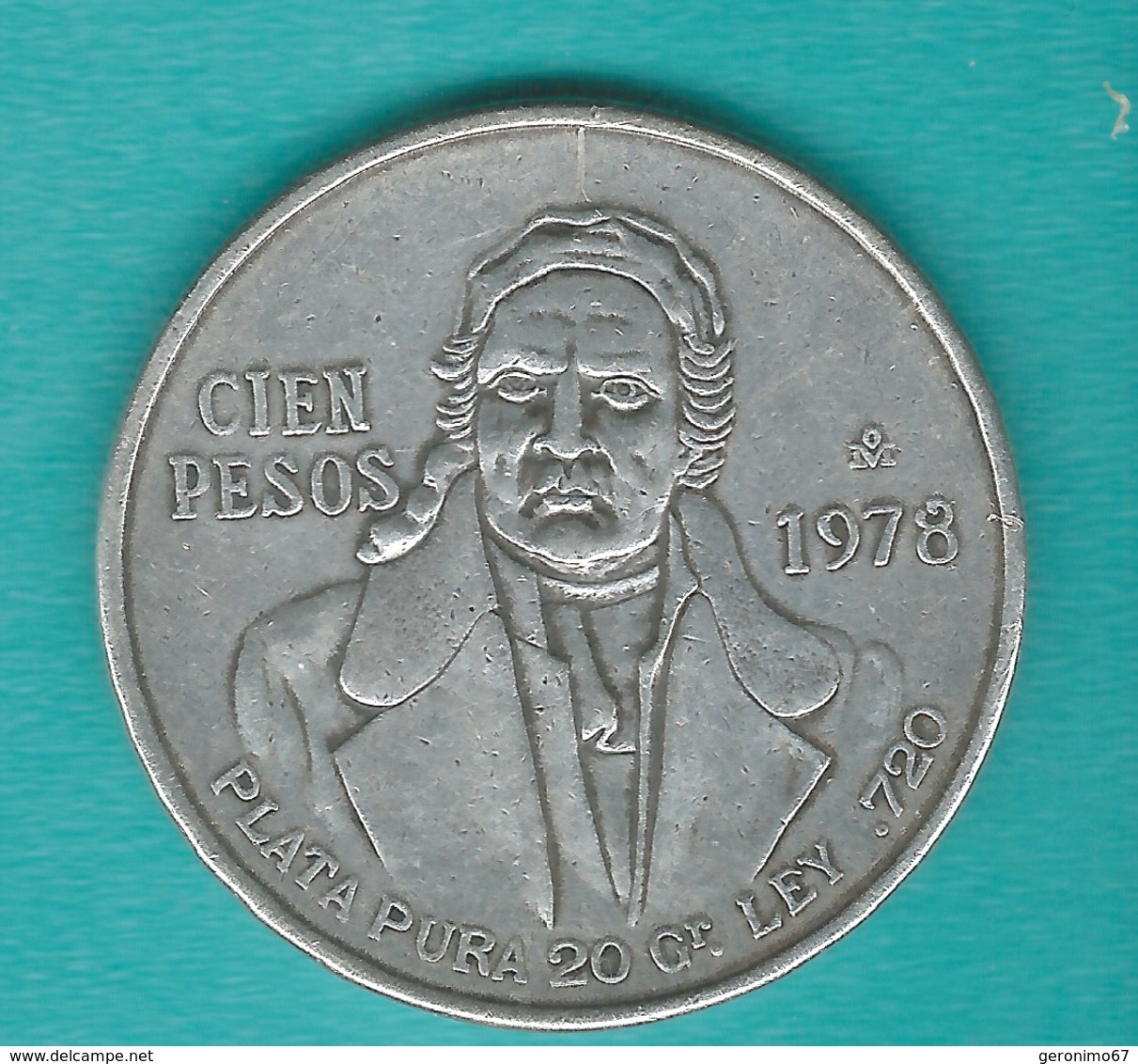 Mexico - 100 Pesos - 1978 Mo - KM483.2 - Mexico