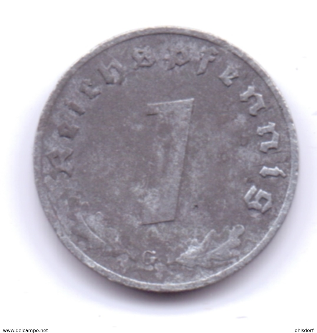 DEUTSCHES REICH 1941 G: 1 Reichspfennig, KM 97 - 1 Reichspfennig