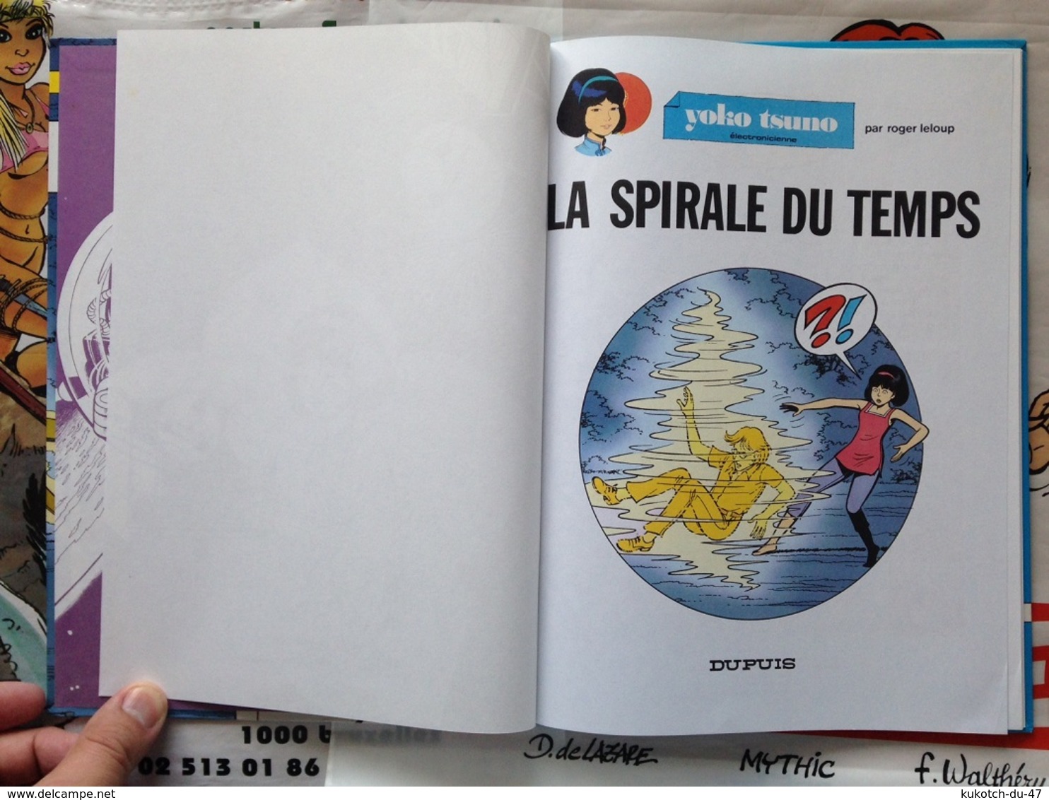 BD Yoko Tsuno - La Spirale Du Temps - Tome 11 (1994) - Yoko Tsuno