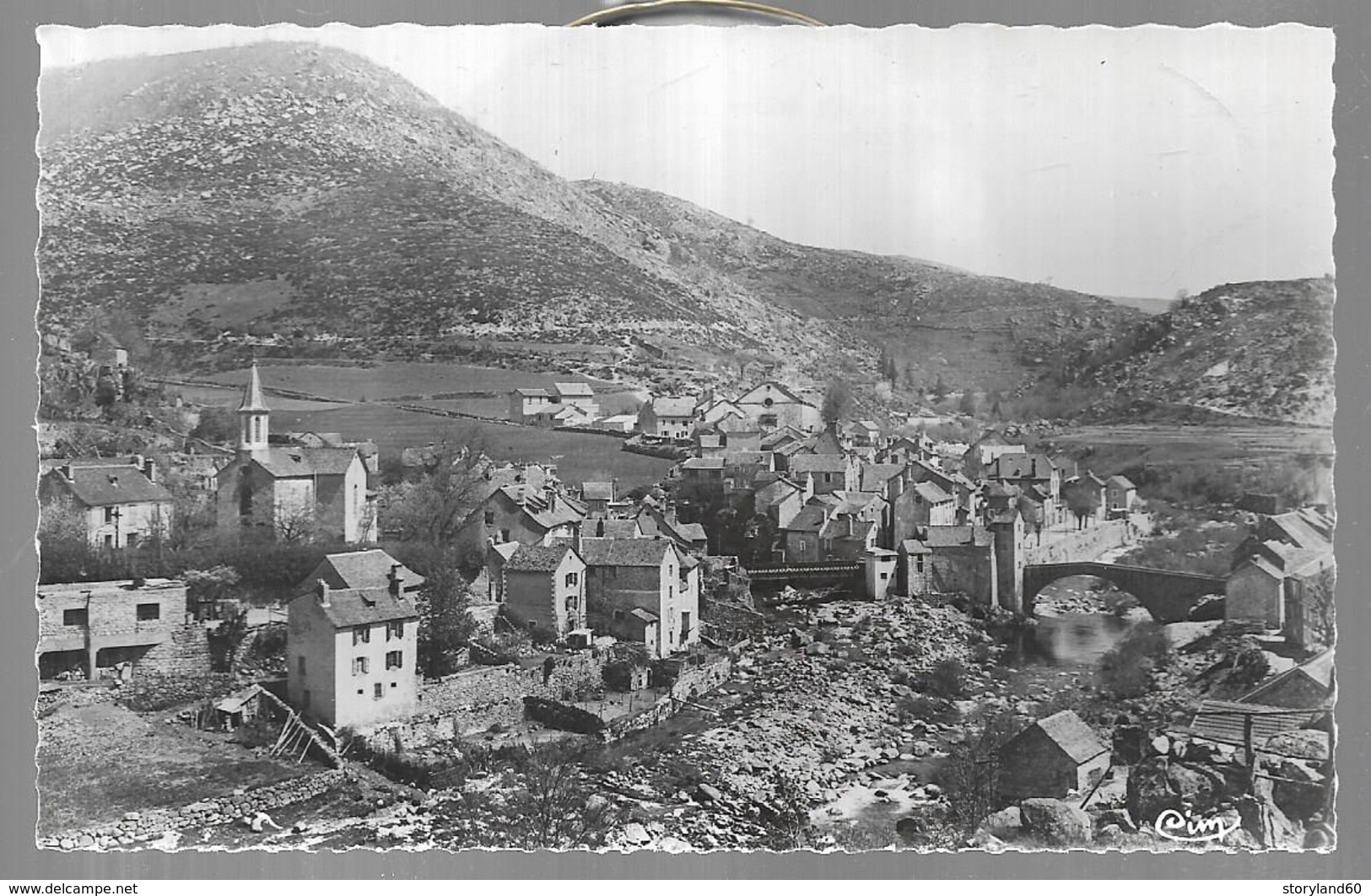 Cpsm 4820945 Le Pont De Montvert Vue Générale Et Les Deux Ponts - Le Pont De Montvert