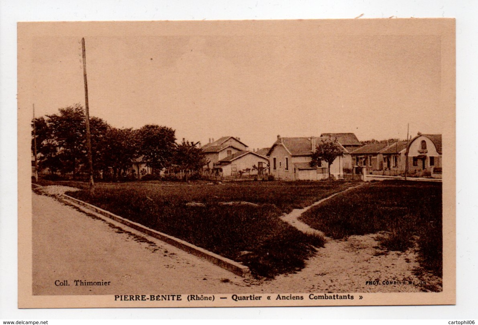 - CPA PIERRE-BÉNITE (69) - Quartier Anciens Combattants - Photo CIM - - Pierre Benite