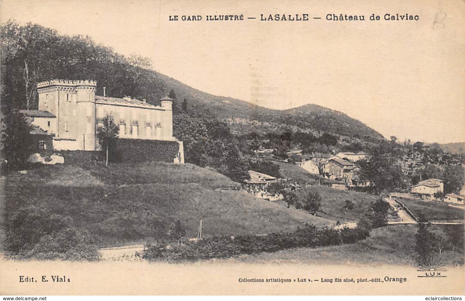Lassalle          30        Château De Calviac           (Voir Scan) - Andere & Zonder Classificatie