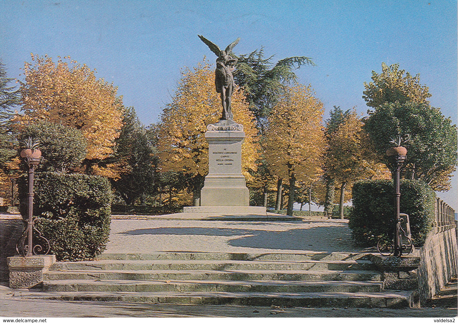 CORTONA - AREZZO -GIARDINI PUBBLICI - MONUMENTO AI CADUTI DELLA I° GUERRA MONDIALE - Arezzo