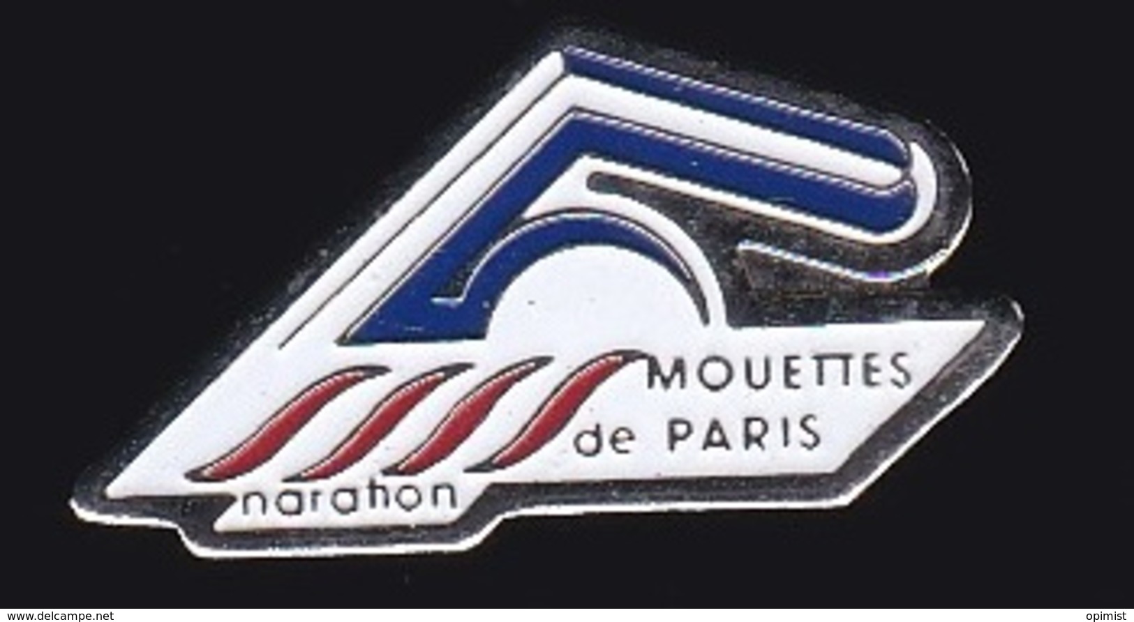64467-Pin's.Club Des Mouettes De Paris - Natation.Marathon. - Natation