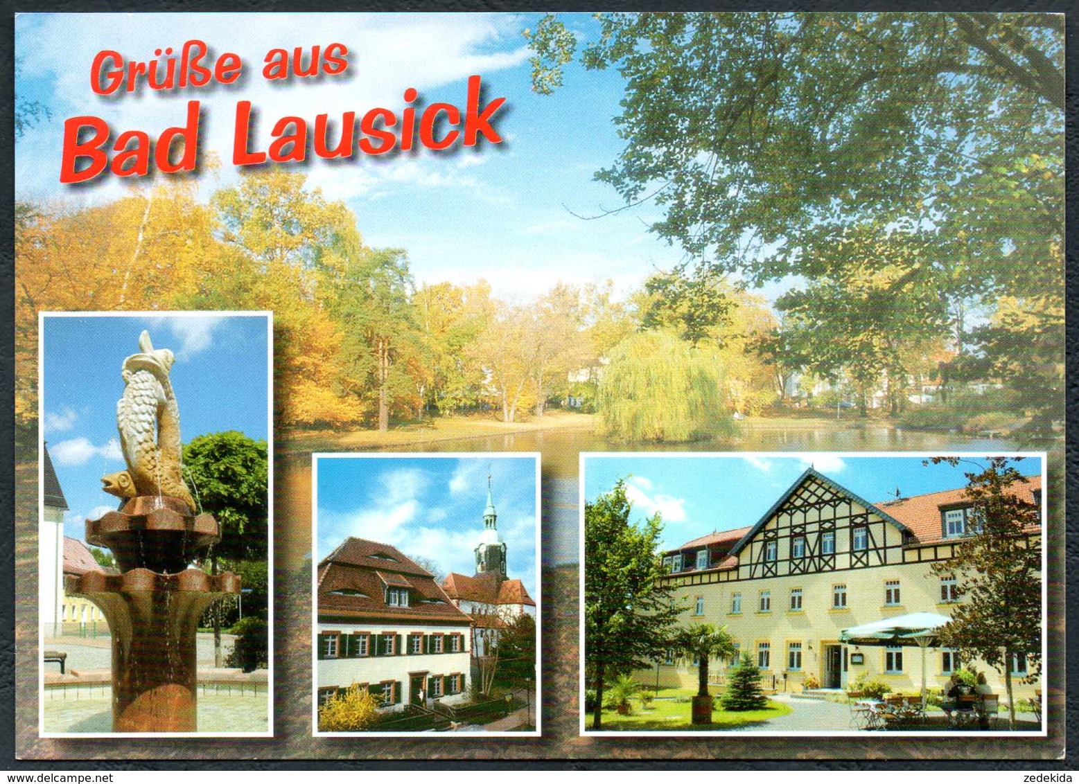 D5591 - TOP Bad Lausick - Bild Und Heimat Reichenbach Qualitätskarte - Bad Lausick