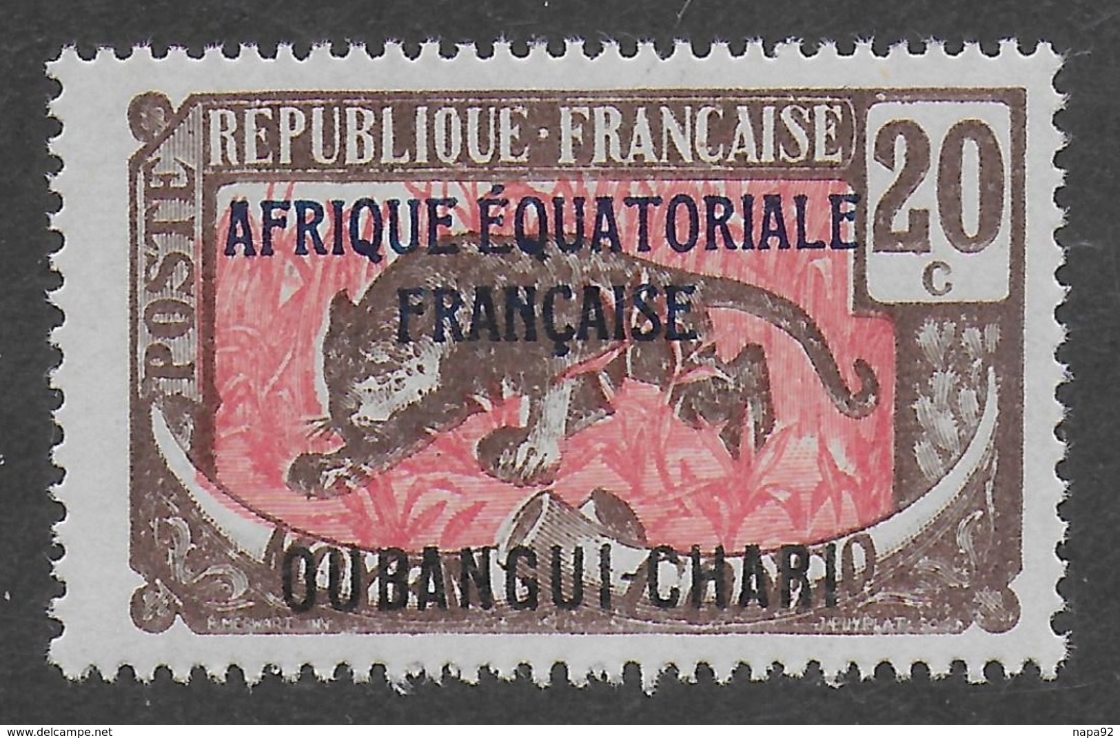 OUBANGUI-CHARI  1924 - YT 50** - MNH - Nuovi