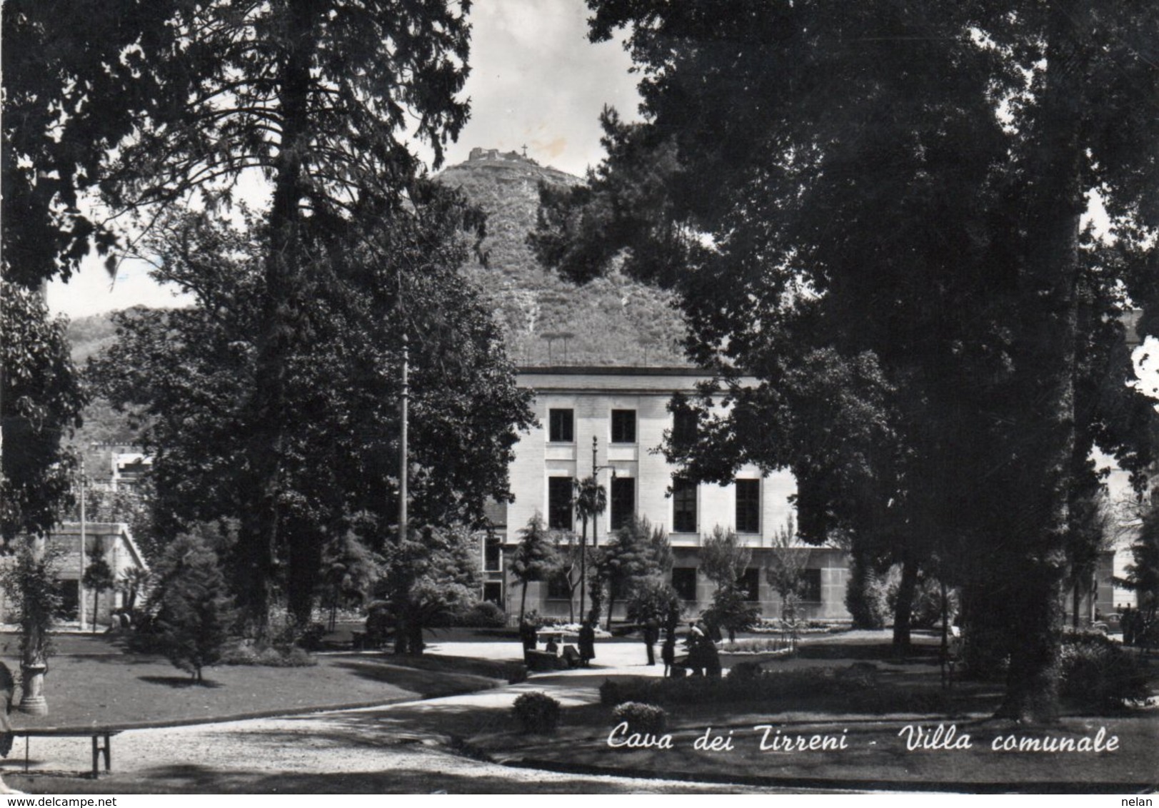 CAVA DEI TIRRENI-VILLA COMUNALE-1960-VERA FOTO - Cava De' Tirreni