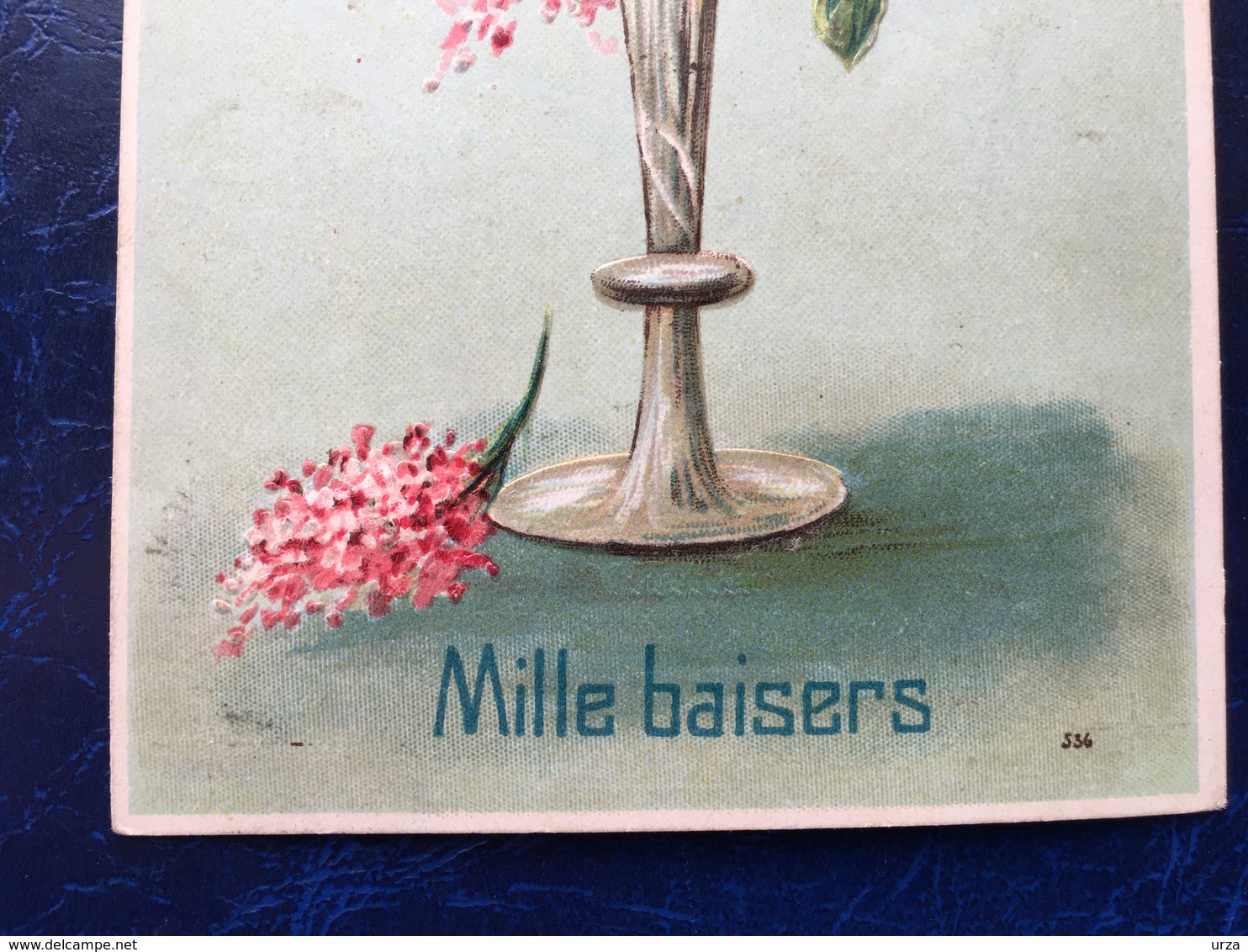 Embossed-Gaufrée--"Vase Art Nouveau Avec Des Lilas"(2443)--1906 - Other & Unclassified