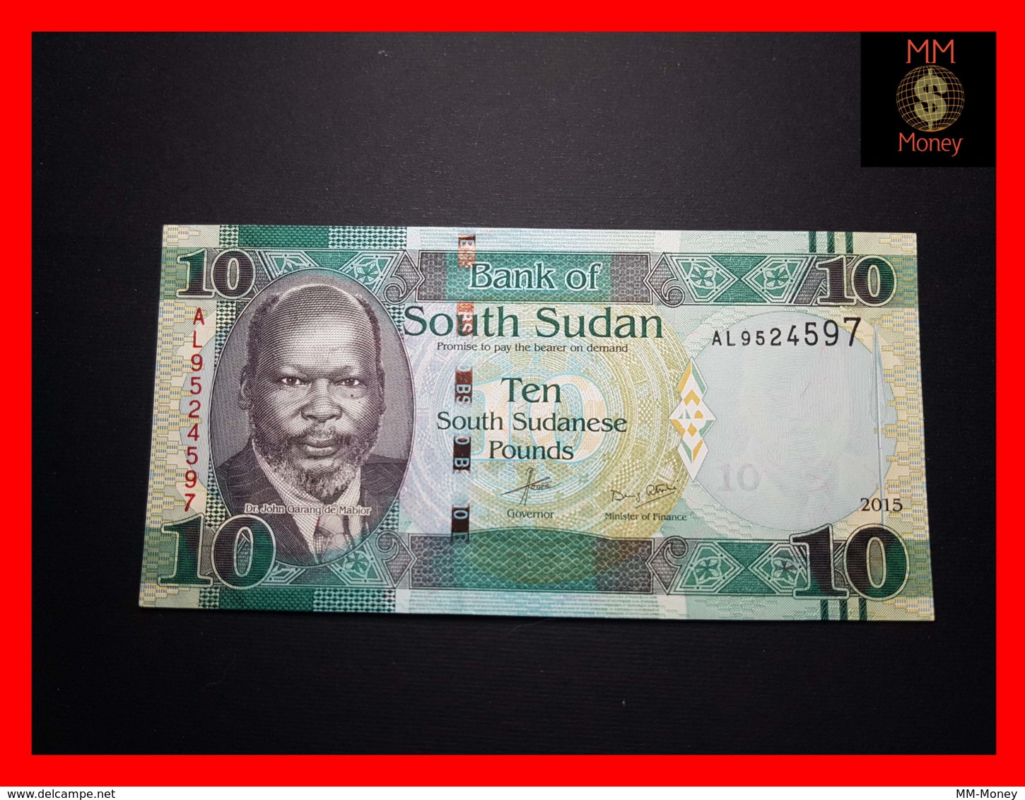 SOUTH SUDAN 10 £  2015  P. 12 A  UNC - Sudan Del Sud