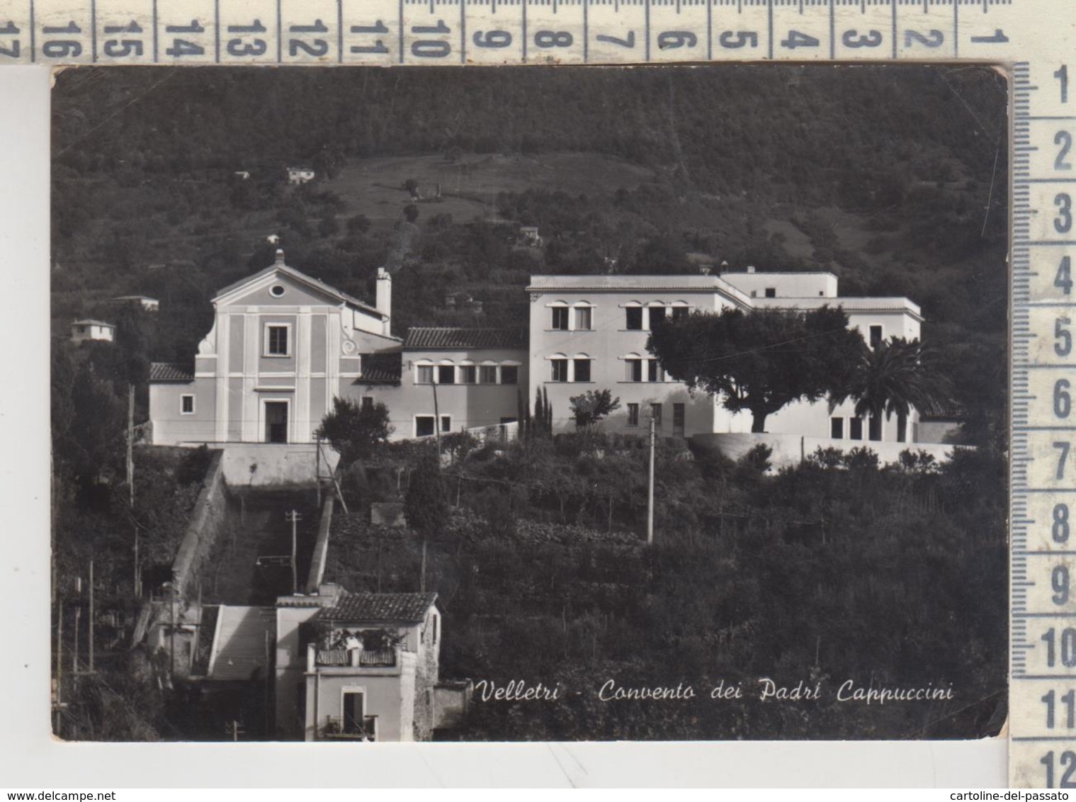 VELLETRI CONVENTO DEI PADRI CAPPUCCINI 1958  VG - Velletri