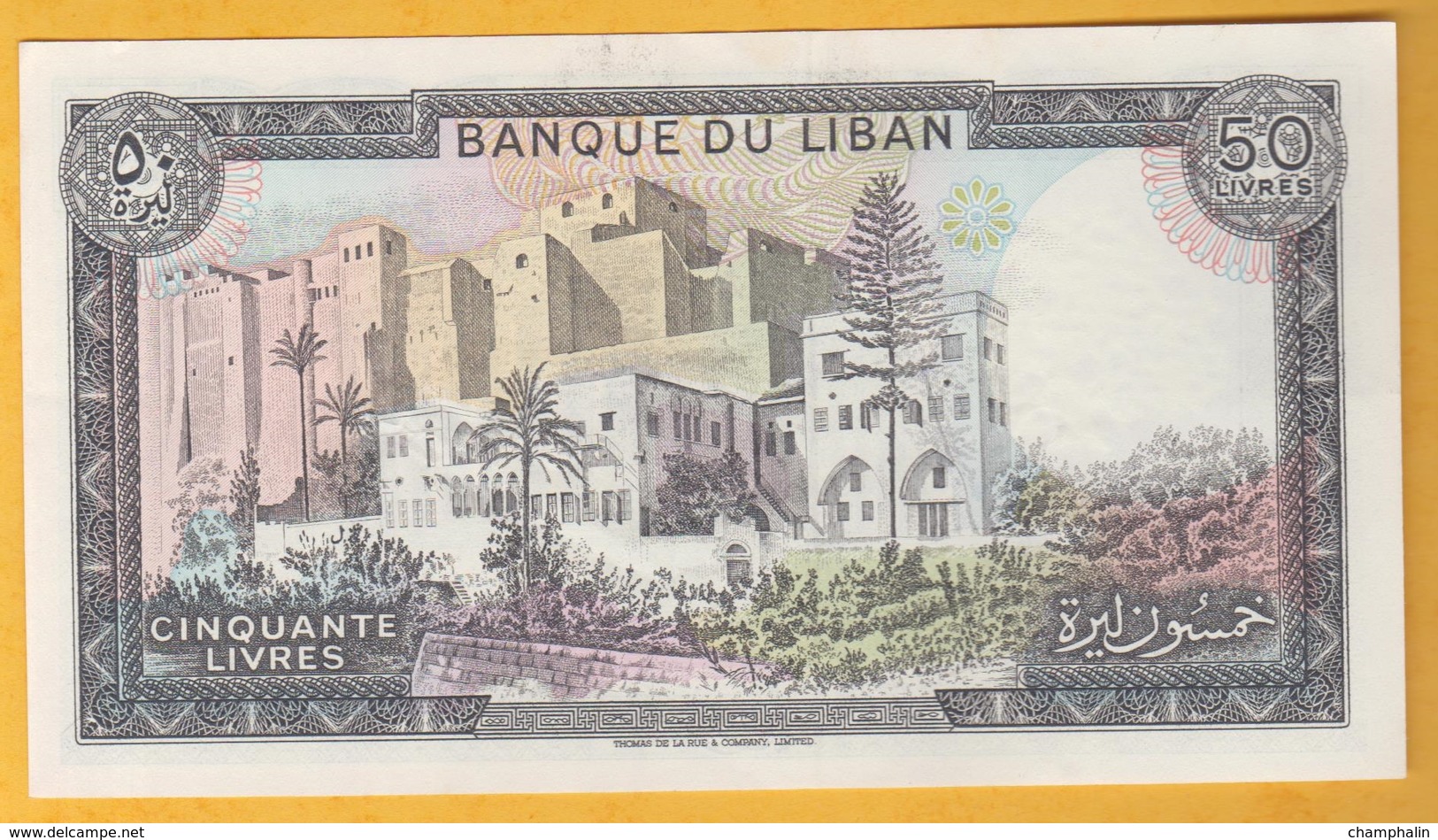 Liban - Billet De 50 Livres - 1988 - P65d - Lebanon