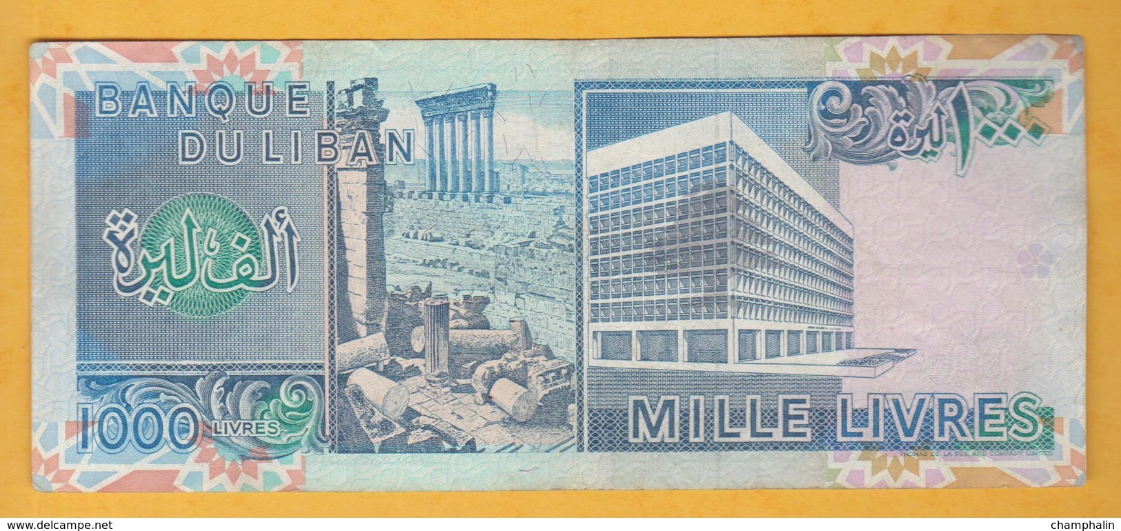 Liban - Billet De 1000 Livres - 1988 - P69a - Liban