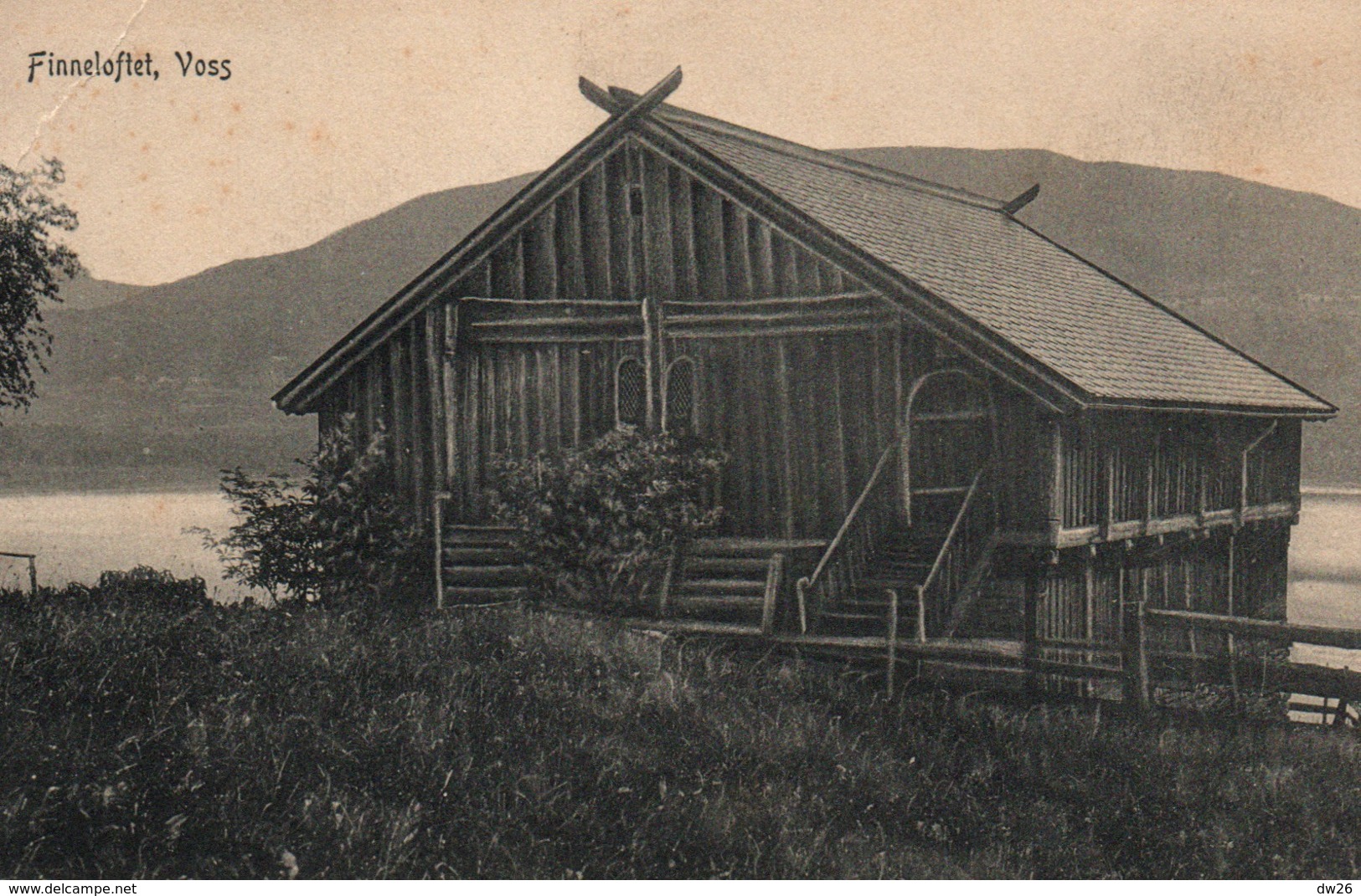 Finnesloftet Voss (Farm Finne Norway, Norvège) Carte Non Circulée - Norvegia