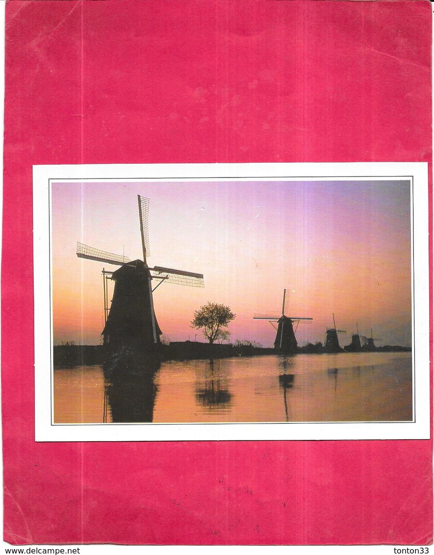 HOLLANDE - NEDERLAND - Moulins - KINDERDIJK - Molens Op'n Rijtje - 260420 - - Kinderdijk