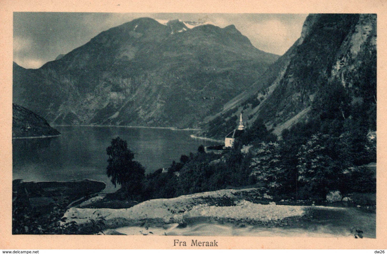 Fra Meraak (Norway, Norvège) Ed. Paul E. Bitter, Bergen - Carte N° 52 Non Circulée - Norvegia