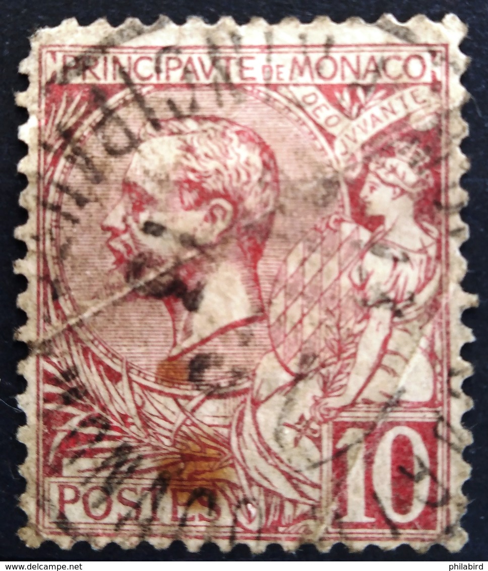MONACO                   N° 14                    OBLITERE - Used Stamps
