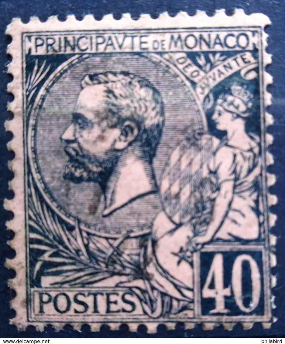 MONACO                   N° 17                    NEUF* - Unused Stamps