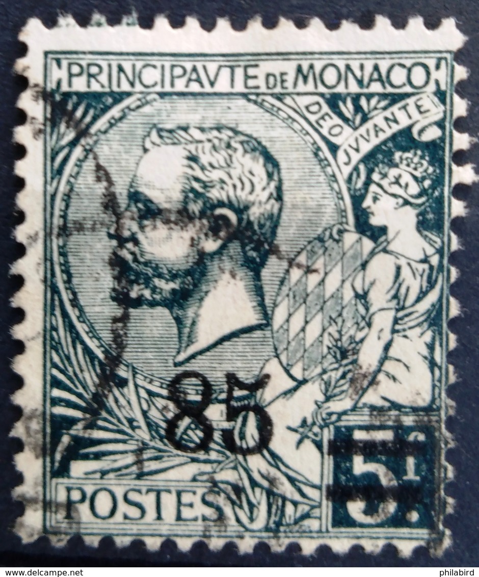 MONACO                   N° 72                    OBLITERE - Used Stamps