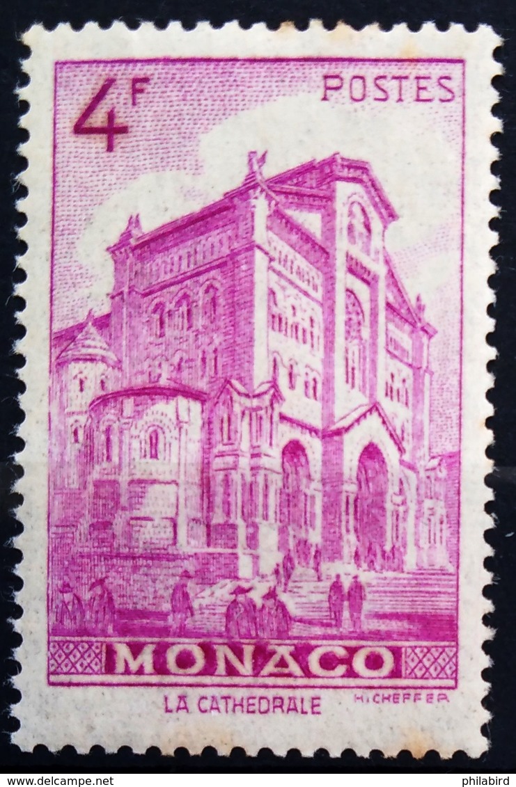MONACO                   N° 278                    NEUF* - Unused Stamps