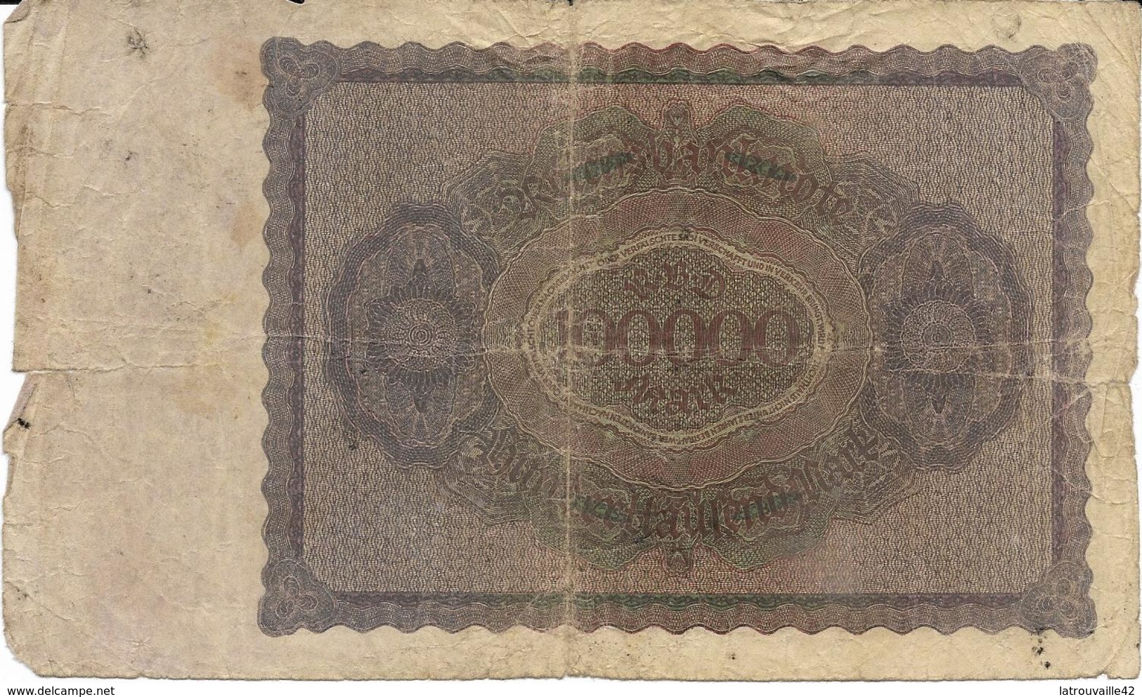 Billet De 100000 Marks Allemagne 01/09/1923 - 100000 Mark