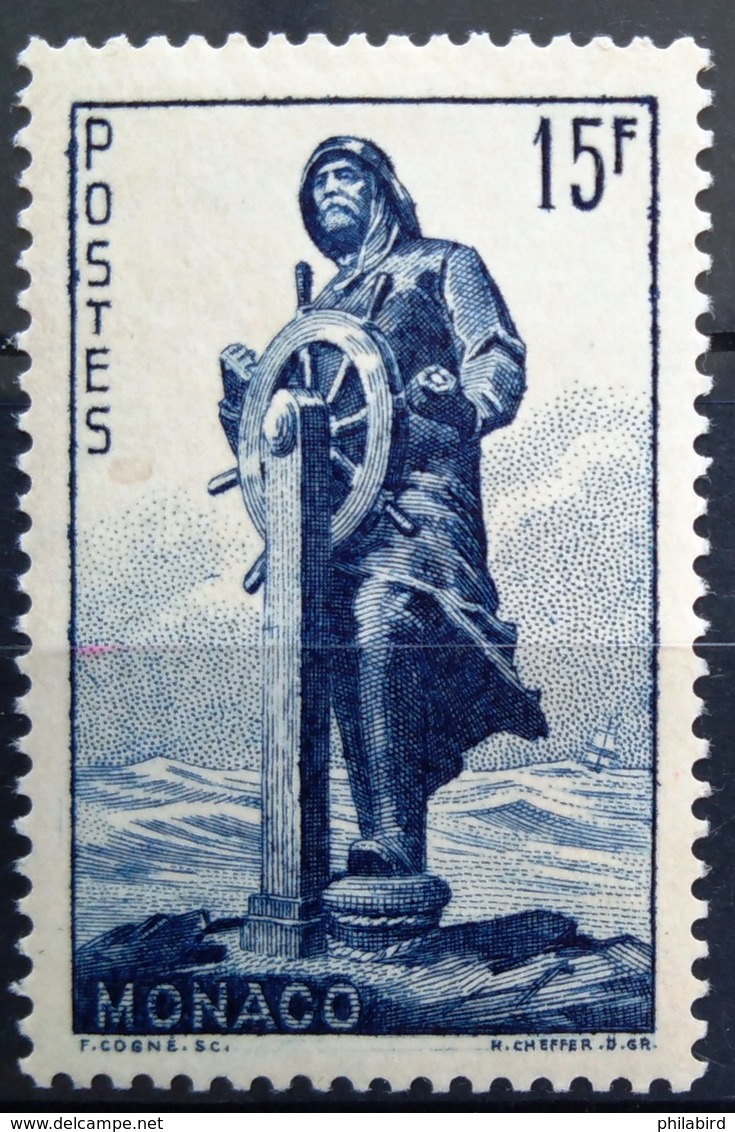 MONACO                   N° 351                  NEUF* - Unused Stamps