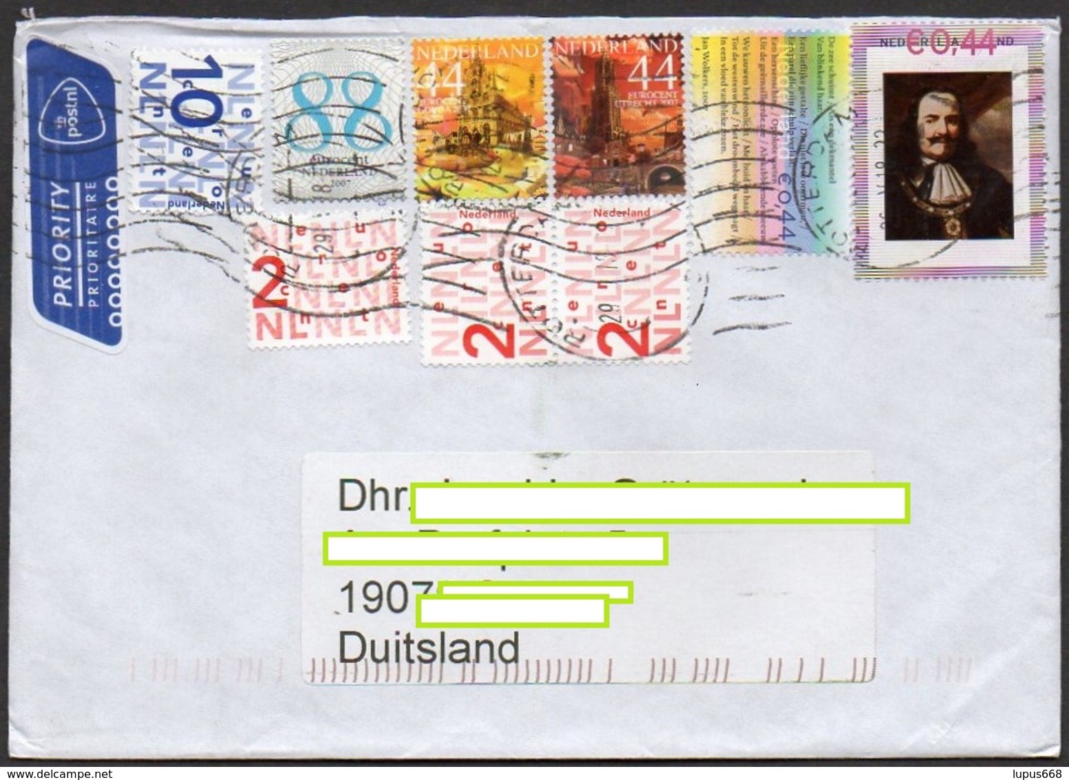 Niederlande 2018 Brief Nach Deutschland , Porto 2.90€ - Briefe U. Dokumente