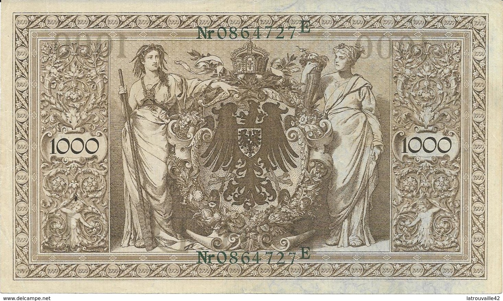 Billet De 1000 Marks ALLEMAGNE 21/04/1910 - 1000 Mark