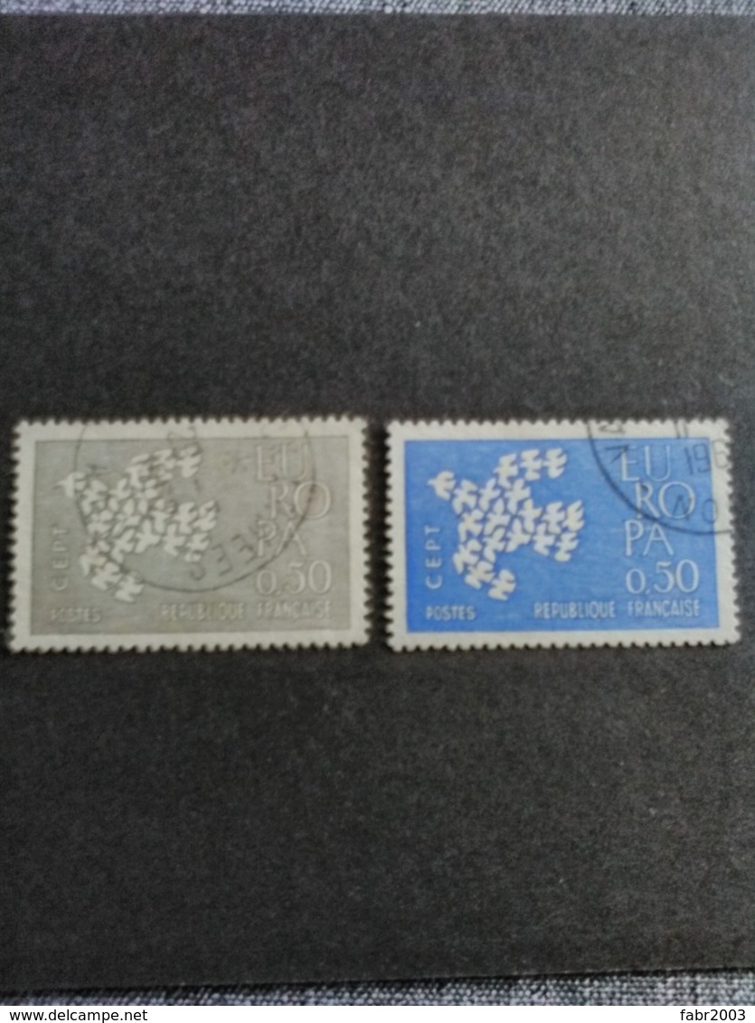 Poste N° 1310 Gris Au Lieu De Bleu. - Used Stamps