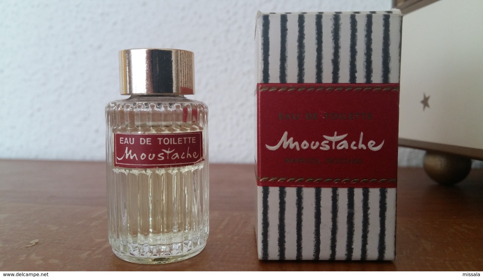 ACHAT IMMEDIAT;;;;MINIATURE MOUSTACHE DE ROCHAS EAU DE TOILETTE - Miniaturas Hombre (en Caja)