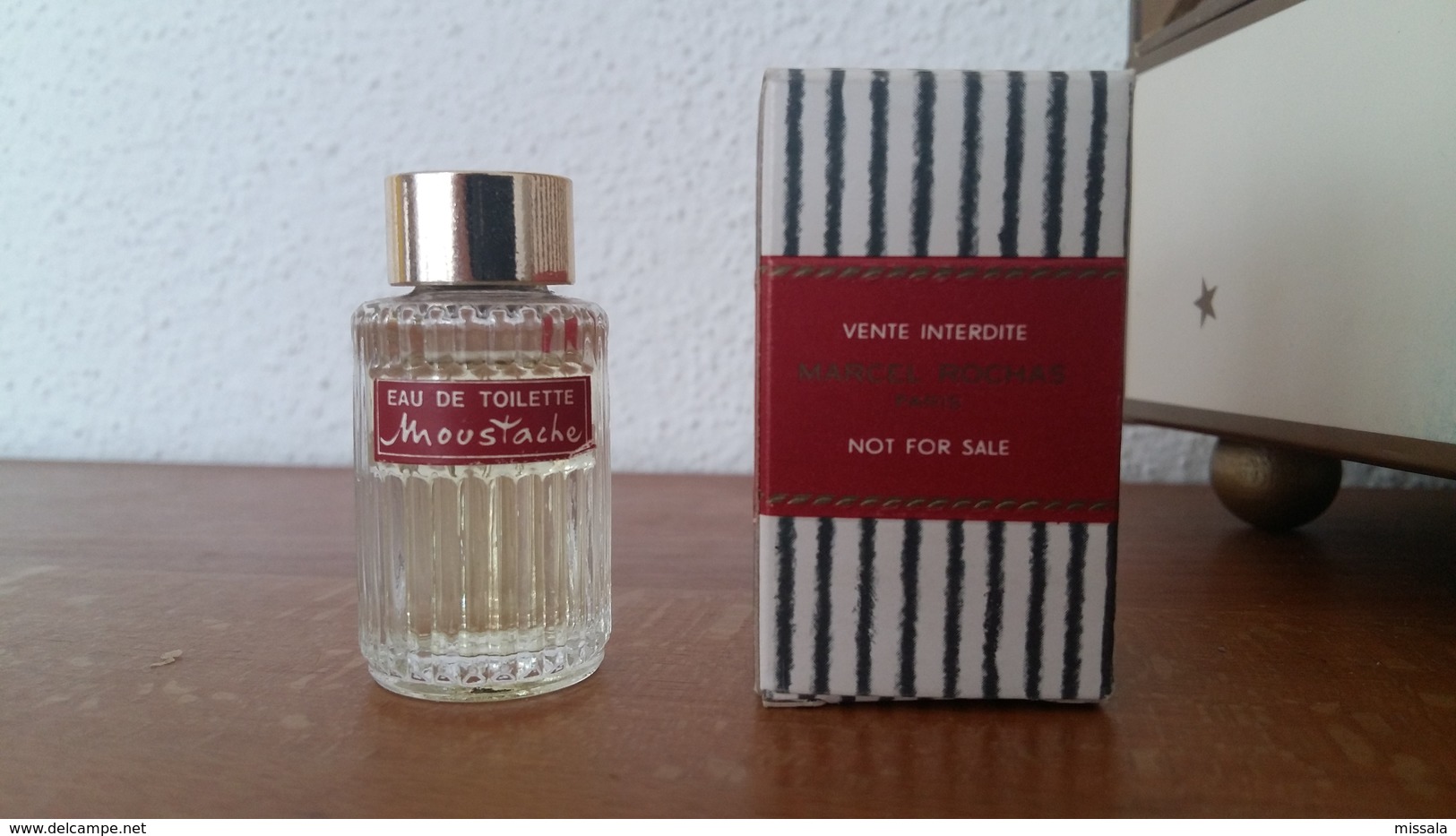 ACHAT IMMEDIAT;;;;MINIATURE MOUSTACHE DE ROCHAS EAU DE TOILETTE - Miniaturas Hombre (en Caja)