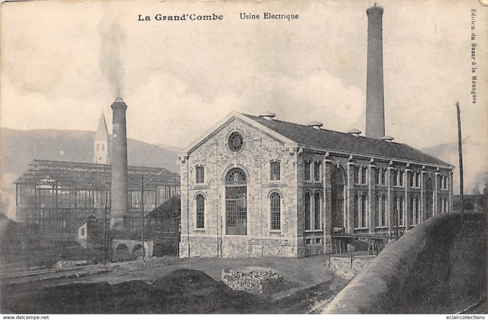 La Grand'Combe         30       Usine électrique            (Voir Scan) - Andere & Zonder Classificatie