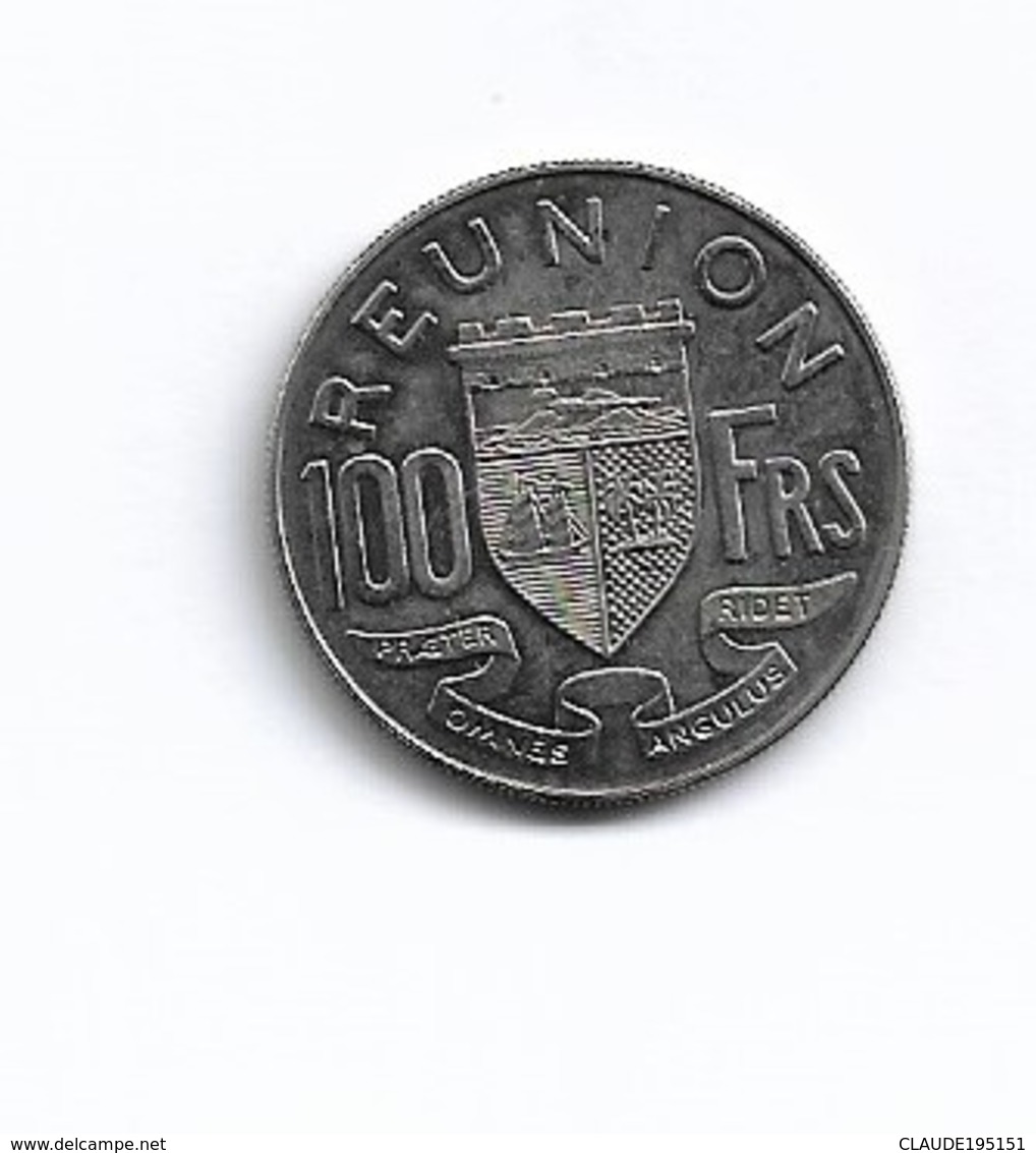 REUNION   PIECE   DE  100  FRANC   1964  ESSAI - Reunión